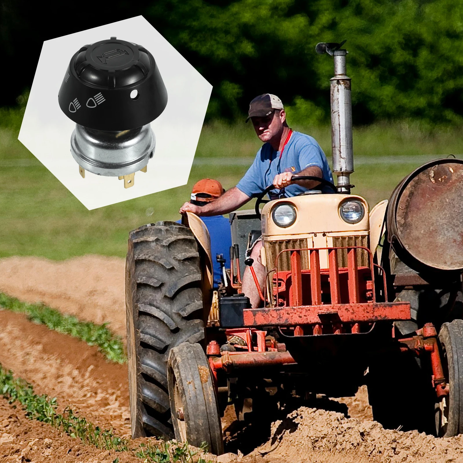 Tractor Switch Light Horn Push Button Replacement Auto Connector Kit Sturdy Durable Easy Install Warning Function Emergency Use
Tractor Switch Light Horn Push Button Replacement Auto Connector Kit Sturdy Durable Easy Install Warning Function Emergency Use