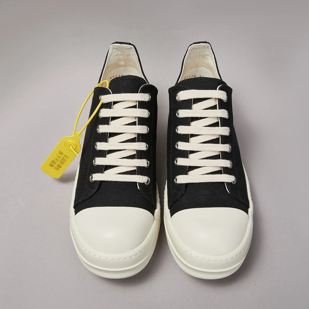 Ro Classic Men Shoe Women Sneakers Black Canvas Low Top Casual Shoes Thick Sole Lace Up Luxury Flat Sneaker High Quality Sneaker
Ro Classic Men Shoe Women Sneakers Black Canvas Low Top Casual Shoes Thick Sole Lace Up Luxury Flat Sneaker High Quality Sneaker
