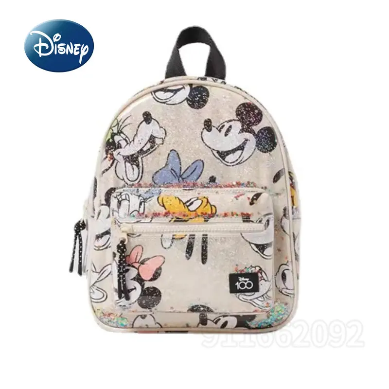 Disney Mickey New Children's Backpack Cartoon Cute Girls' Schoolbag High Quality Fashion Sequin Printing Schoolbag Luxury Brand
Disney Mickey New Children's Backpack Cartoon Cute Girls' Schoolbag High Quality Fashion Sequin Printing Schoolbag Luxury Brand