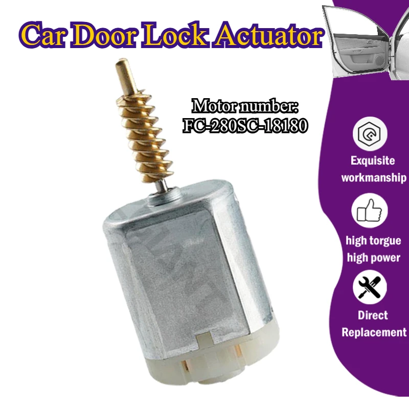 FC-280SC-18180 Car Door Lock Actuator For Renault Grand Scenic/Megane/Laguna III/Kangoo/Clio III/Toyota Sienna Mini Cargo Van
FC-280SC-18180 Car Door Lock Actuator For Renault Grand Scenic/Megane/Laguna III/Kangoo/Clio III/Toyota Sienna Mini Cargo Van
