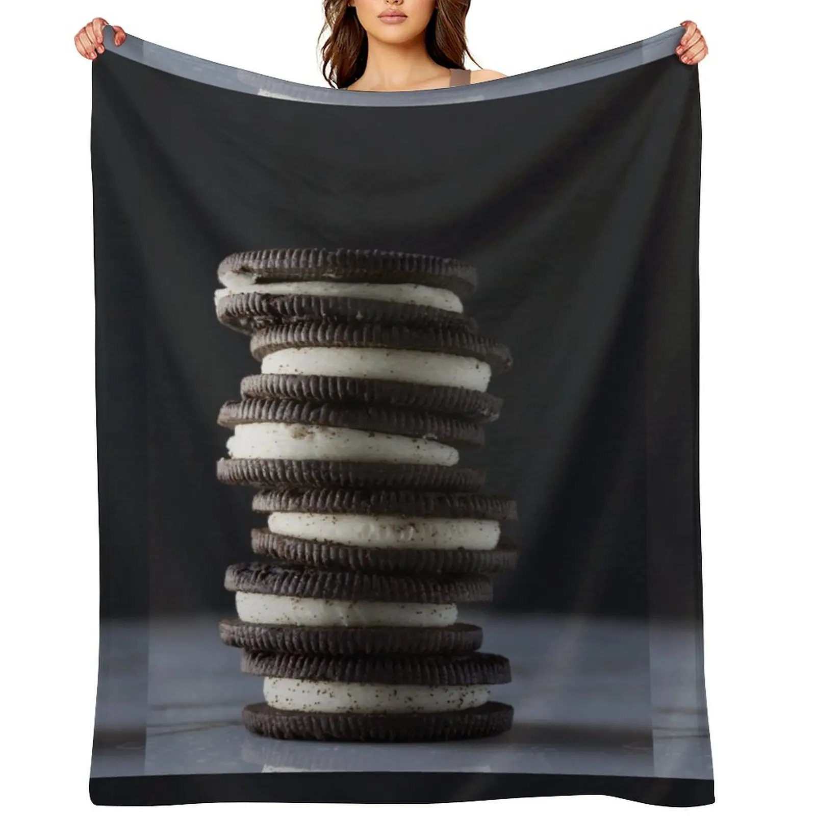 Delicious Chocolate Cookies Throw Blanket Large halloween Plush Blankets For Baby Blankets
Delicious Chocolate Cookies Throw Blanket Large halloween Plush Blankets For Baby Blankets
