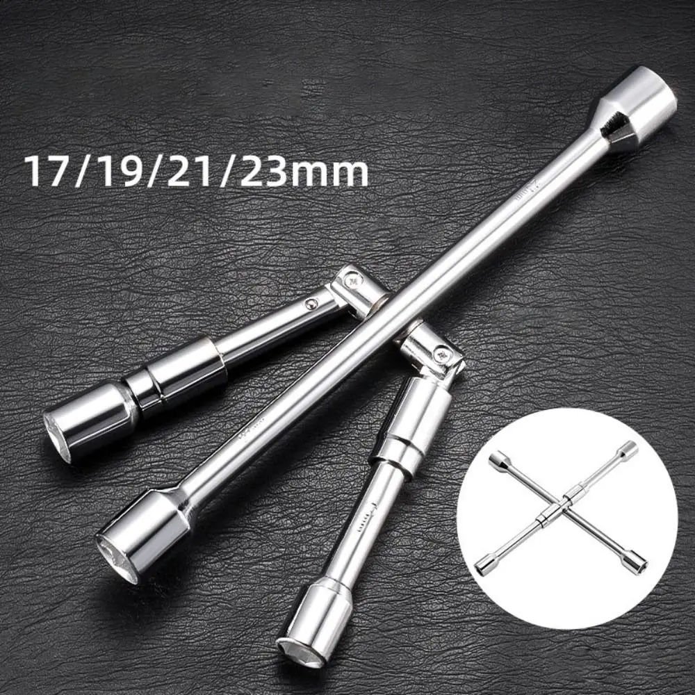 17 19 21 23mm Folding Cross Wrench Labor-saving Hexagon Automobile Socket Spanner Steel Disassembly Car Wheel Repair Tool Car
17 19 21 23mm Folding Cross Wrench Labor-saving Hexagon Automobile Socket Spanner Steel Disassembly Car Wheel Repair Tool Car