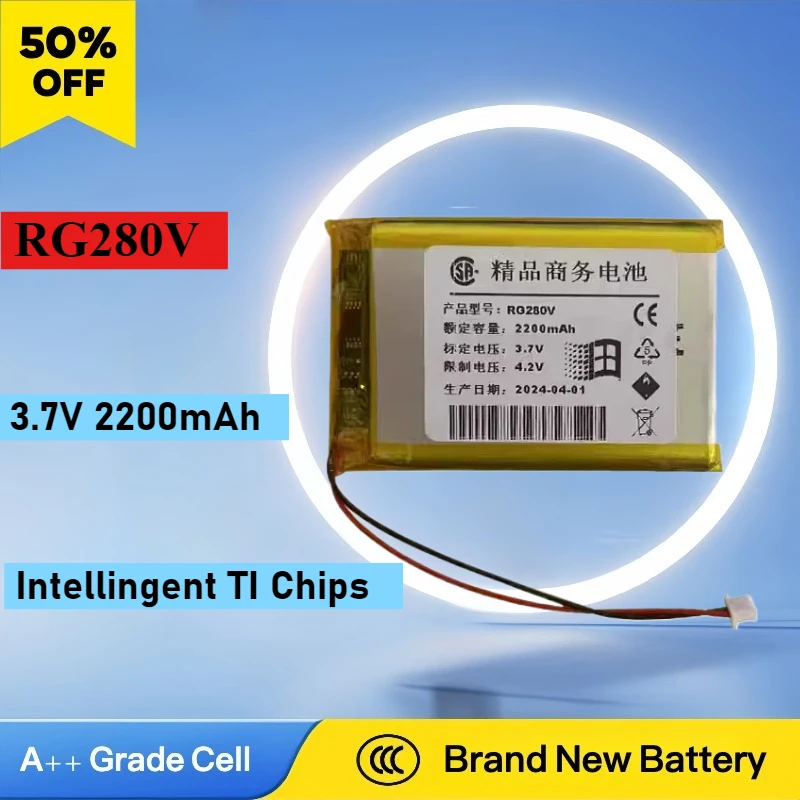 2200mAh Battery for Retro Handheld RG280V Mini Arcade Games Console Palm Game Machine
2200mAh Battery for Retro Handheld RG280V Mini Arcade Games Console Palm Game Machine