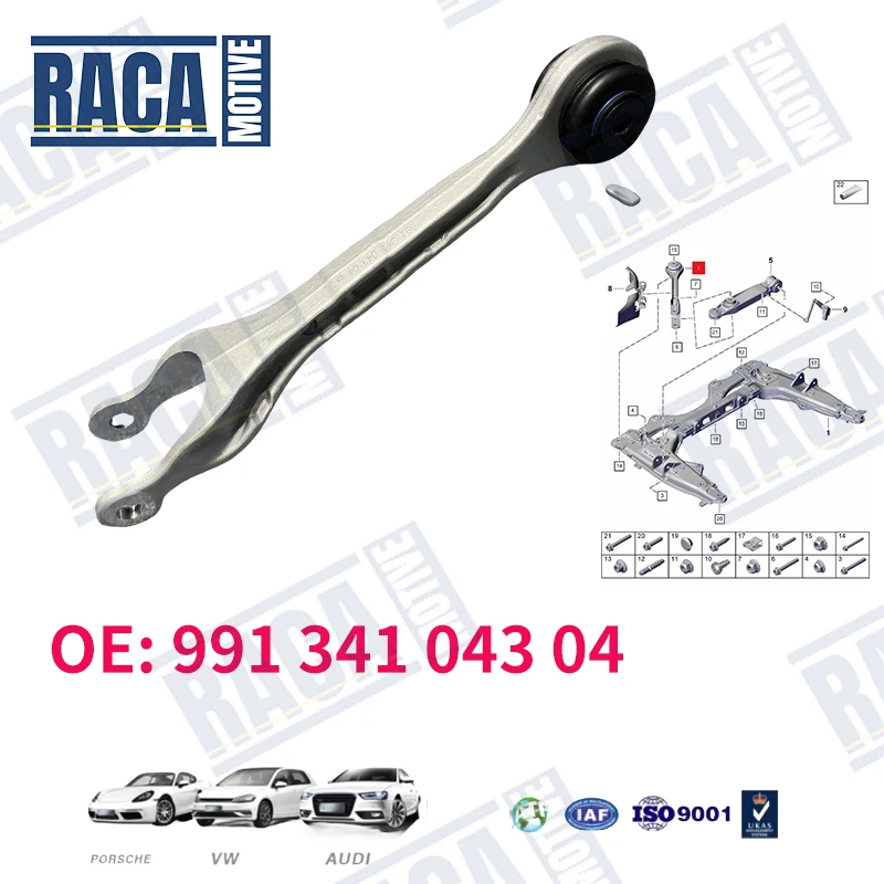 For Porsche 911 Convertible Targa Boxster 718Cayman Front Suspension Control Arm 99134104301 99134104302 99134104303 99134104304
For Porsche 911 Convertible Targa Boxster 718Cayman Front Suspension Control Arm 99134104301 99134104302 99134104303 99134104304