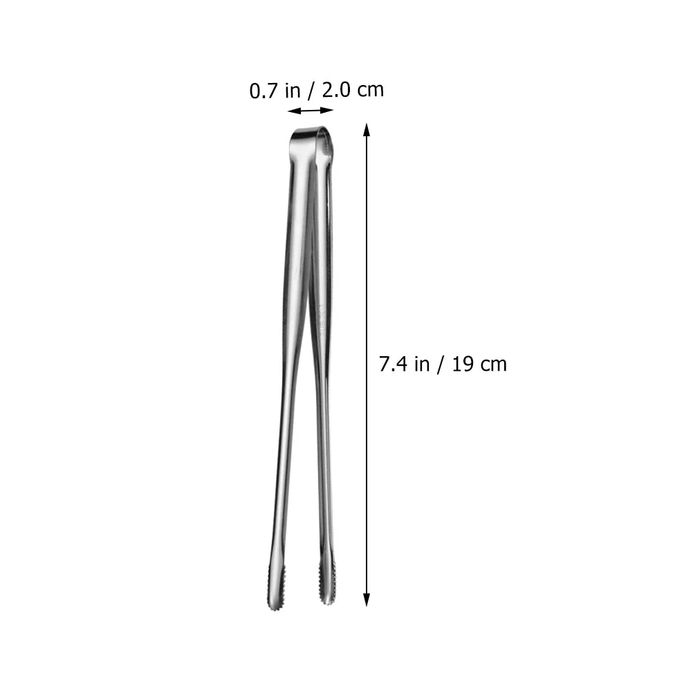 2 Pcs 304 Stainless Steel Barbecue Tongs Heat Resistant Rust Proof Lightweight Ergonomic Design Safe Grips Firmly Steak Clamp
2 Pcs 304 Stainless Steel Barbecue Tongs Heat Resistant Rust Proof Lightweight Ergonomic Design Safe Grips Firmly Steak Clamp