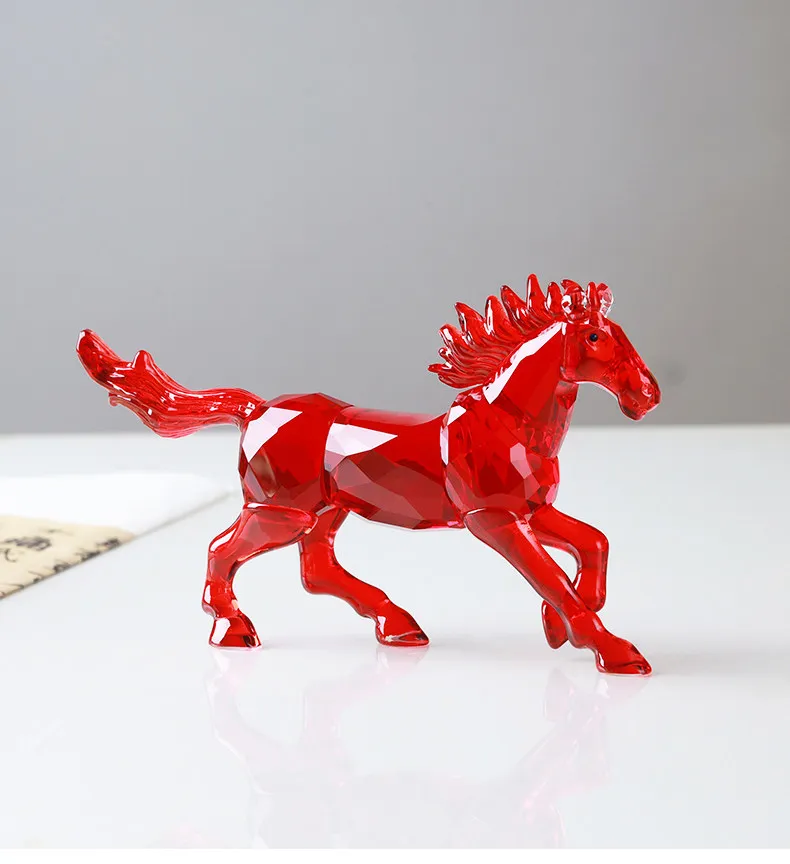 Crystal horse ornament Lucky wine cabinet Office desktop decoration Zodiac New Year mascot birthday gift
Crystal horse ornament Lucky wine cabinet Office desktop decoration Zodiac New Year mascot birthday gift