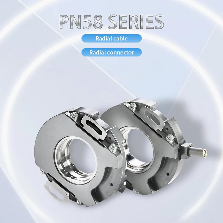 hit productHENGXIANG Ultra Thin Series PN58 Incremental Hollow Shaft Rotary Encoder 14mm Thickness 10000 Ppr DC5V-30V Suitable f
hit productHENGXIANG Ultra Thin Series PN58 Incremental Hollow Shaft Rotary Encoder 14mm Thickness 10000 Ppr DC5V-30V Suitable f