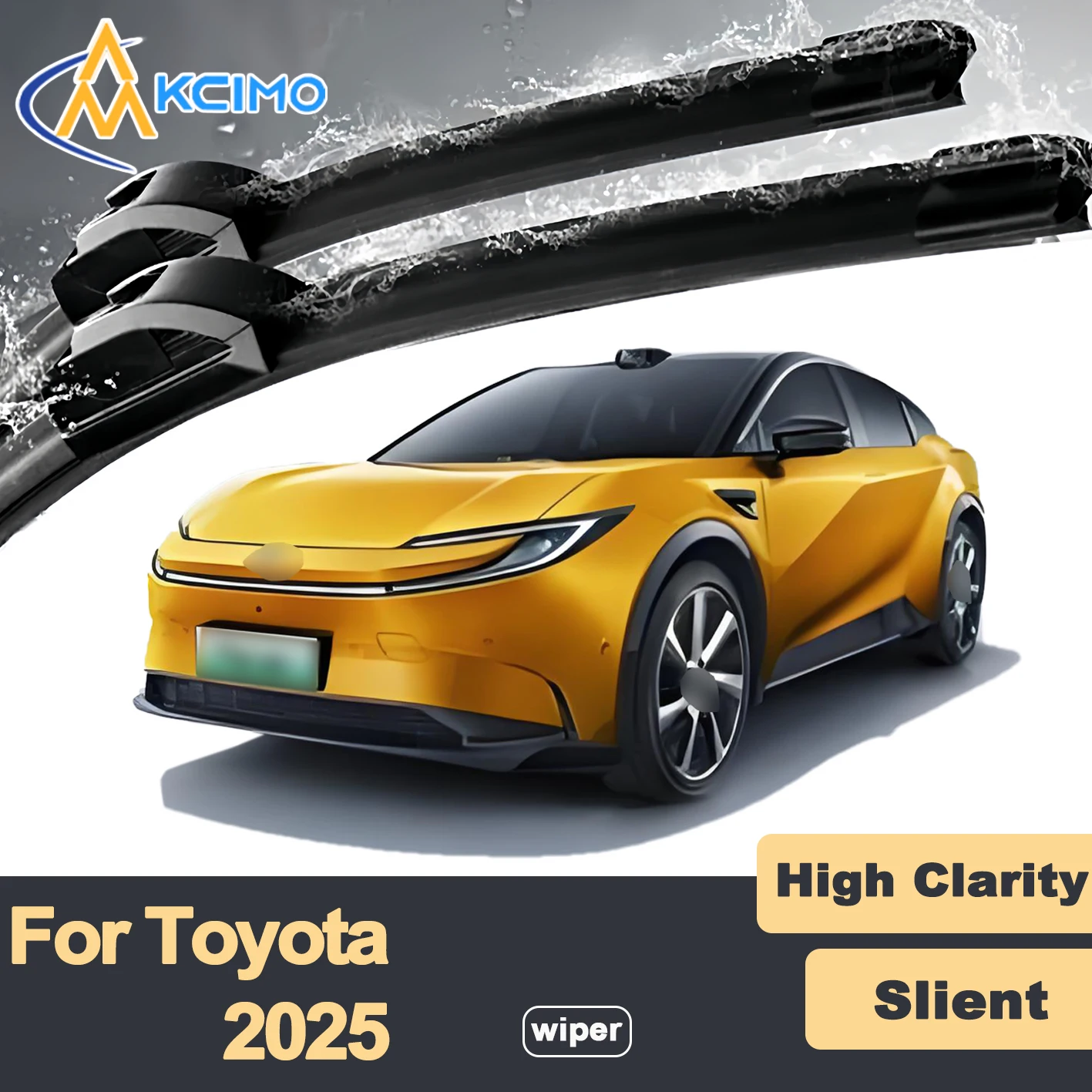 Premium Rubber Durable Silent Windshield Wiper Blades 2pcs for Toyota bZ3C EA11 2025 Front Wiper Blades Set 
Premium Rubber Durable Silent Windshield Wiper Blades 2pcs for Toyota bZ3C EA11 2025 Front Wiper Blades Set