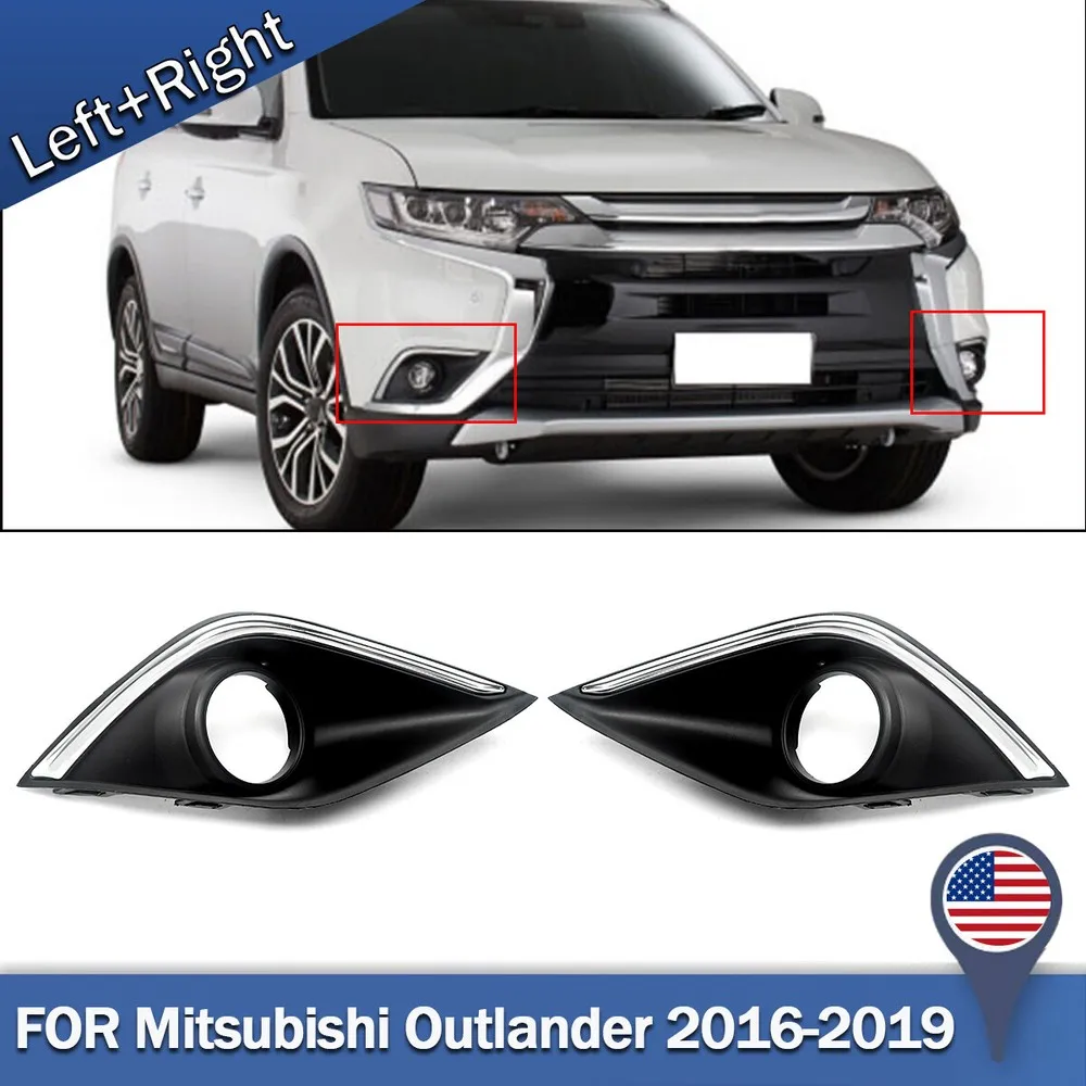 Пара хромированных лицевых фар противотуманных фар для Mitsubishi Outlander Sport 4-дверный 2016 2017 2018 2019 левый и правый чехол для противотуманной фары
Пара хромированных лицевых фар противотуманных фар для Mitsubishi Outlander Sport 4-дверный 2016 2017 2018 2019 левый и правый чехол для противотуманной фары