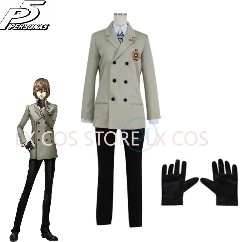 Игровая школьная форма Goro Akechi, костюм для косплея, костюм на заказ, Хэллоуин для женщин и мужчин PF
Игровая школьная форма Goro Akechi, костюм для косплея, костюм на заказ, Хэллоуин для женщин и мужчин PF