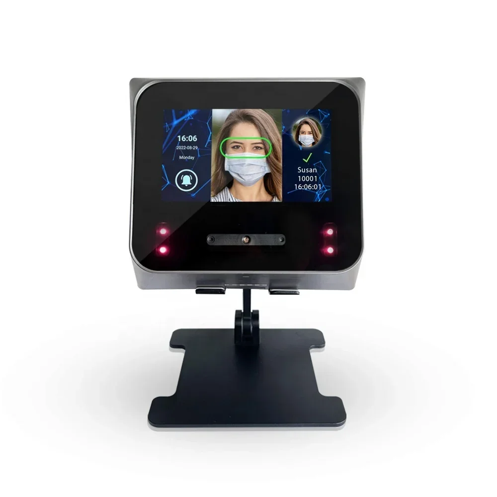 Biometric Time Attendance System Iris Recognition Eyes Scanner Access Control Device with TCP/IP and Support Web Software