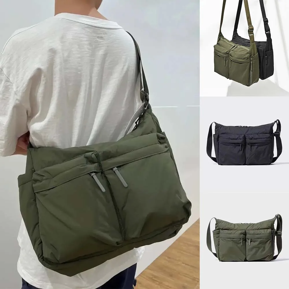 Unisex Nylon Tote Bag Lightweight WaterResistant Shoulder Bag with MultiPockets Spacious Capacity for Daily UseTravelWork
Unisex Nylon Tote Bag Lightweight WaterResistant Shoulder Bag with MultiPockets Spacious Capacity for Daily UseTravelWork