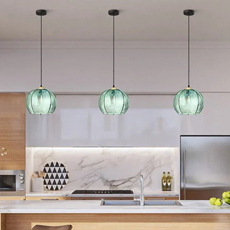 Modern Striped Glass Chandelier Nordic Pendant Light for Dining Room Kitchen Island Bedside Home Decor Hanging Ceiling Lamp
Modern Striped Glass Chandelier Nordic Pendant Light for Dining Room Kitchen Island Bedside Home Decor Hanging Ceiling Lamp