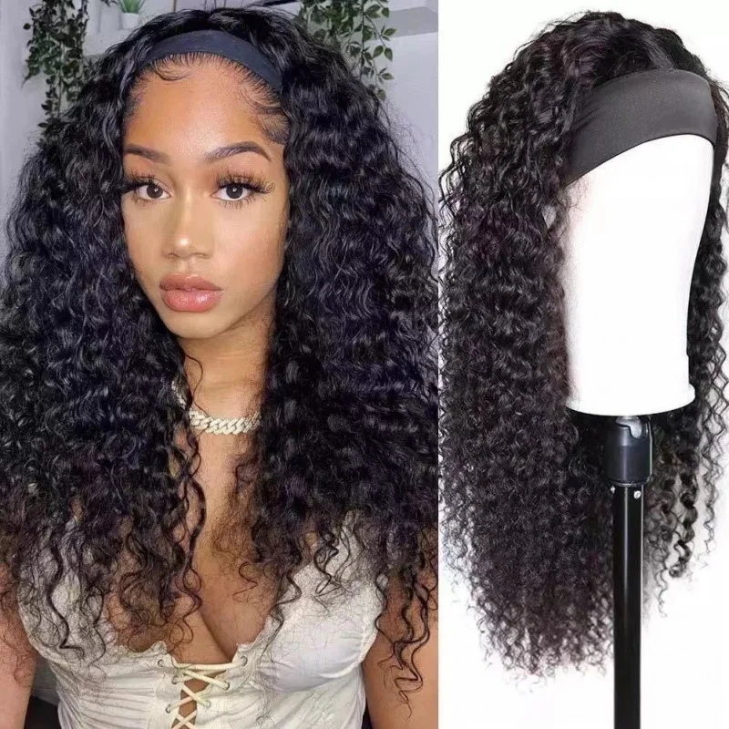 Wig with African-style small curls, 13*4 lace front, middle parting, long curly synthetic hair, high-temperature fiber headpiece
Wig with African-style small curls, 13*4 lace front, middle parting, long curly synthetic hair, high-temperature fiber headpiece