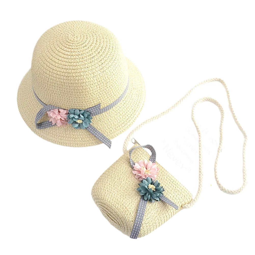 Kids Straw Beach Girls Sun Hat Large Floppy Brim Kids Accessories Bag Wide Brim Hat Child Gift Set Birthday Parties
Kids Straw Beach Girls Sun Hat Large Floppy Brim Kids Accessories Bag Wide Brim Hat Child Gift Set Birthday Parties