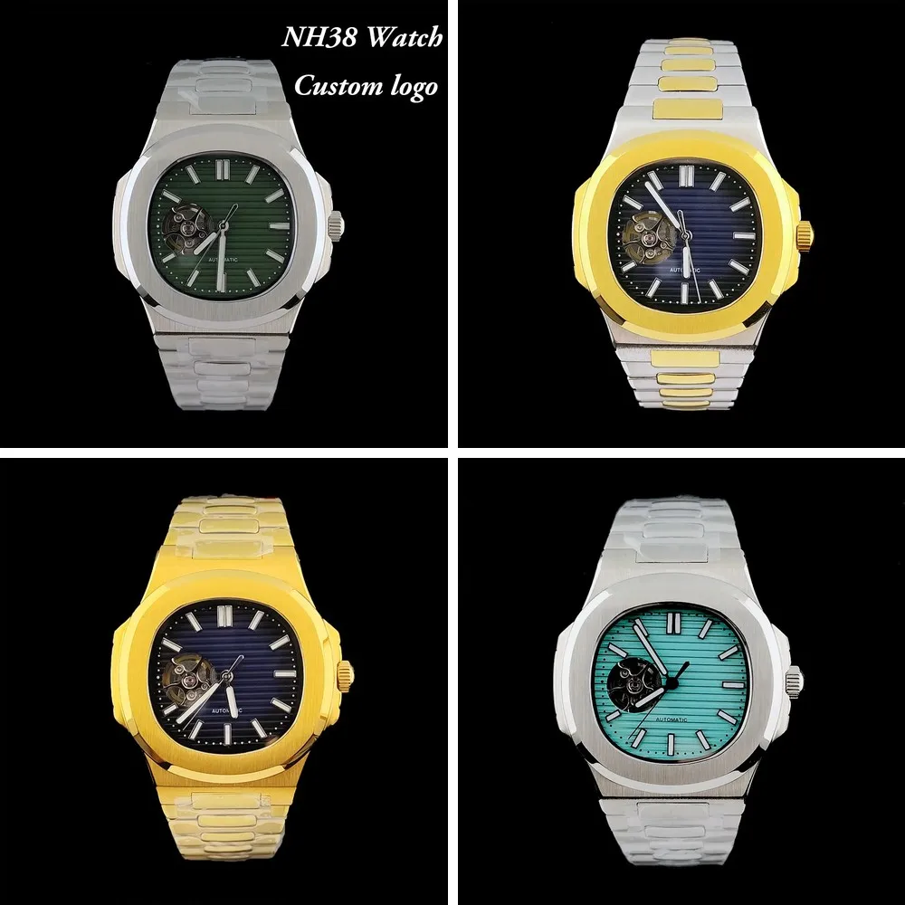 wholesale price NH38 Watch Customized Logo High Quality Stainless Steel Watch NH38 Movement Men Mechanical
wholesale price NH38 Watch Customized Logo High Quality Stainless Steel Watch NH38 Movement Men Mechanical