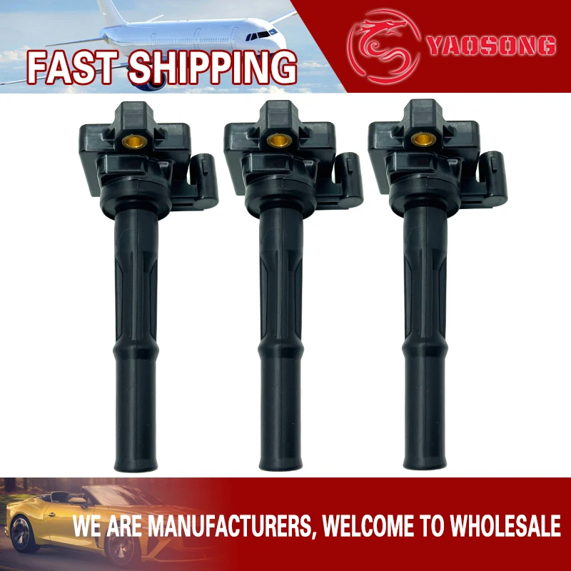 3PCS Ignition Coil For Toyota 4Runner Tacoma Tundra T100 3.4L V6 3RZFE 5VZFE UF156 5C1308 9091902212 90919-02212
3PCS Ignition Coil For Toyota 4Runner Tacoma Tundra T100 3.4L V6 3RZFE 5VZFE UF156 5C1308 9091902212 90919-02212