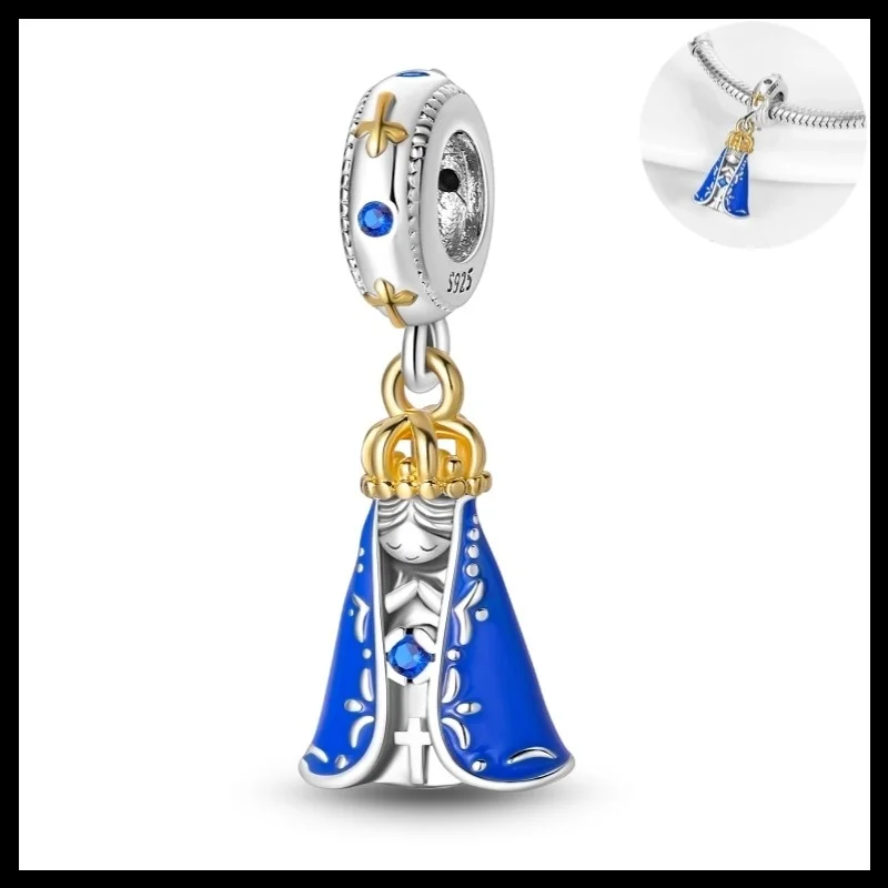 Оригинальный кулон из стерлингового серебра 925 пробы с изображением Мадонны, подвеска-шарм, подходит для браслетов и ожерелий своими руками, подарок для нее, Colgante Plata.
Оригинальный кулон из стерлингового серебра 925 пробы с изображением Мадонны, подвеска-шарм, подходит для браслетов и ожерелий своими руками, подарок для нее, Colgante Plata.