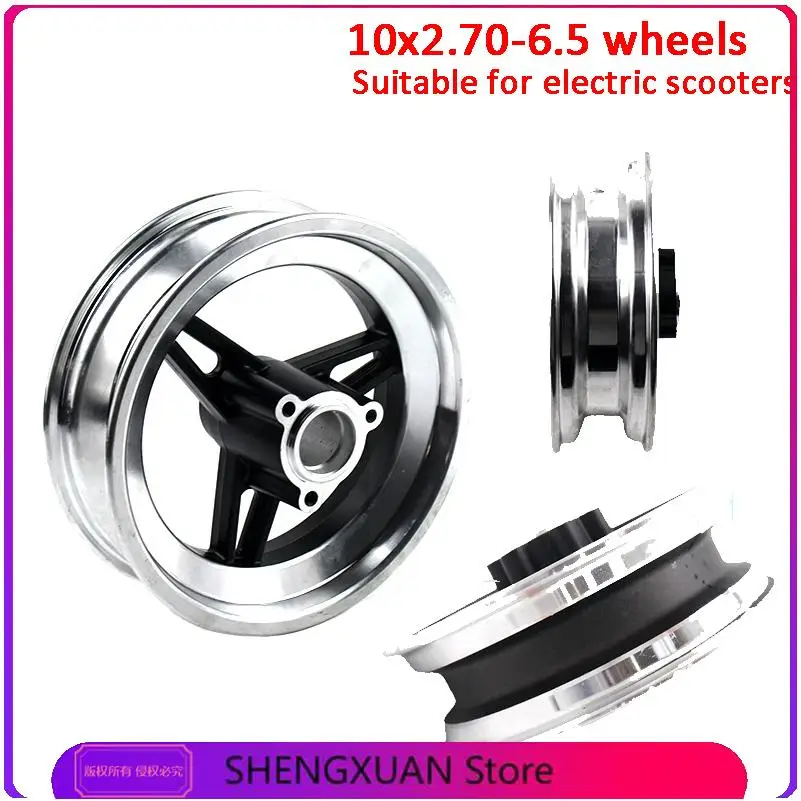 6.5 Inch Rim 10x2.70-6.5 Vacuum Tire Aluminum Alloy Wheel Hub for Electric Scooter 10 Inch Rim 70/65-6.5 Wheel Hub
6.5 Inch Rim 10x2.70-6.5 Vacuum Tire Aluminum Alloy Wheel Hub for Electric Scooter 10 Inch Rim 70/65-6.5 Wheel Hub