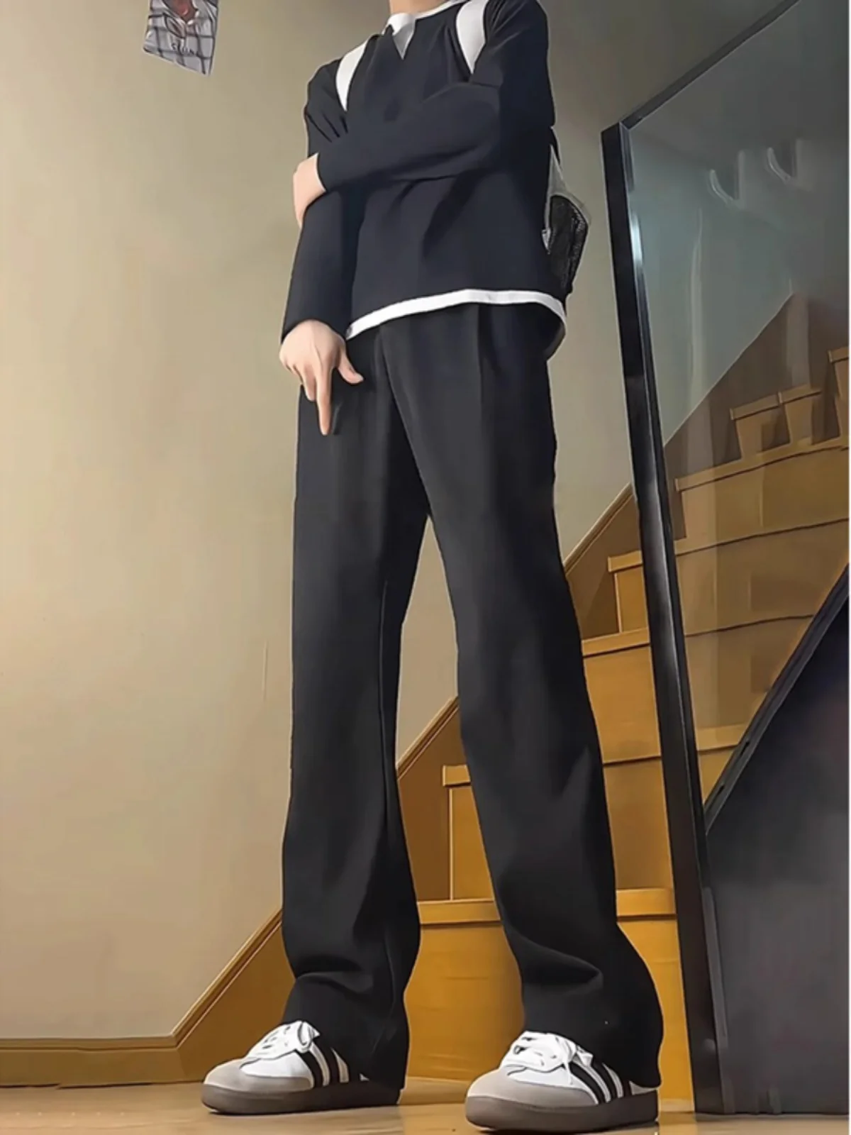 Мужские повседневные брюки Bla Slim Fit прямого кроя для осени и зимы, джинсы CleanFit Knife с высокой талией и прямым силуэтом
Мужские повседневные брюки Bla Slim Fit прямого кроя для осени и зимы, джинсы CleanFit Knife с высокой талией и прямым силуэтом