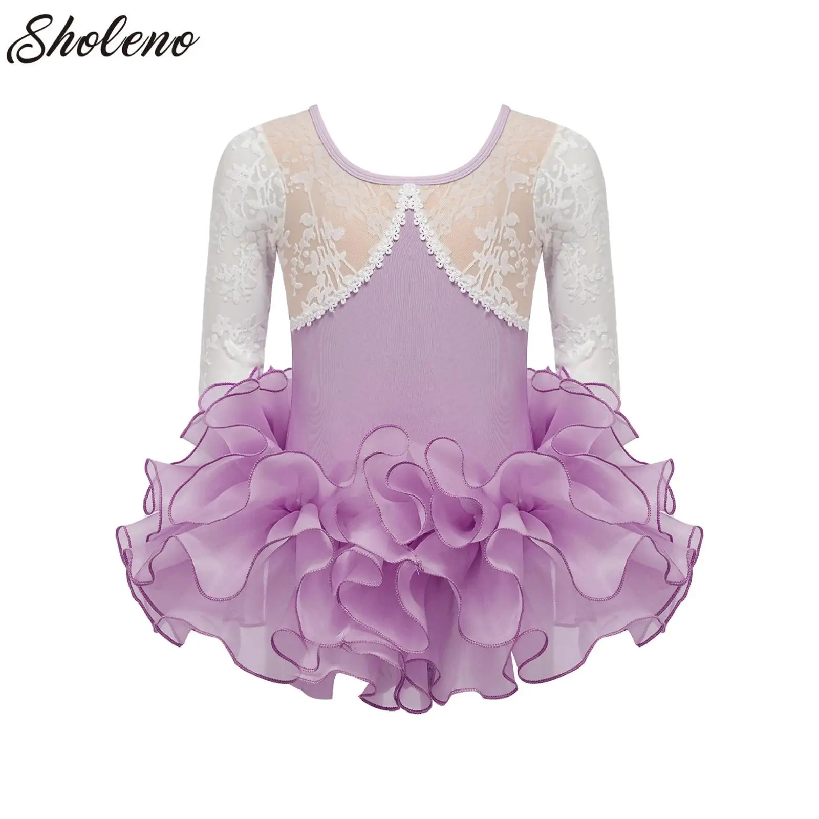 Ballet Jersey Dance Leotards with Tutu Skirt Set for Girls Classic Long Sleeve Gymnastic Ballerina Outfit Dress Stage Dance Wear
Ballet Jersey Dance Leotards with Tutu Skirt Set for Girls Classic Long Sleeve Gymnastic Ballerina Outfit Dress Stage Dance Wear