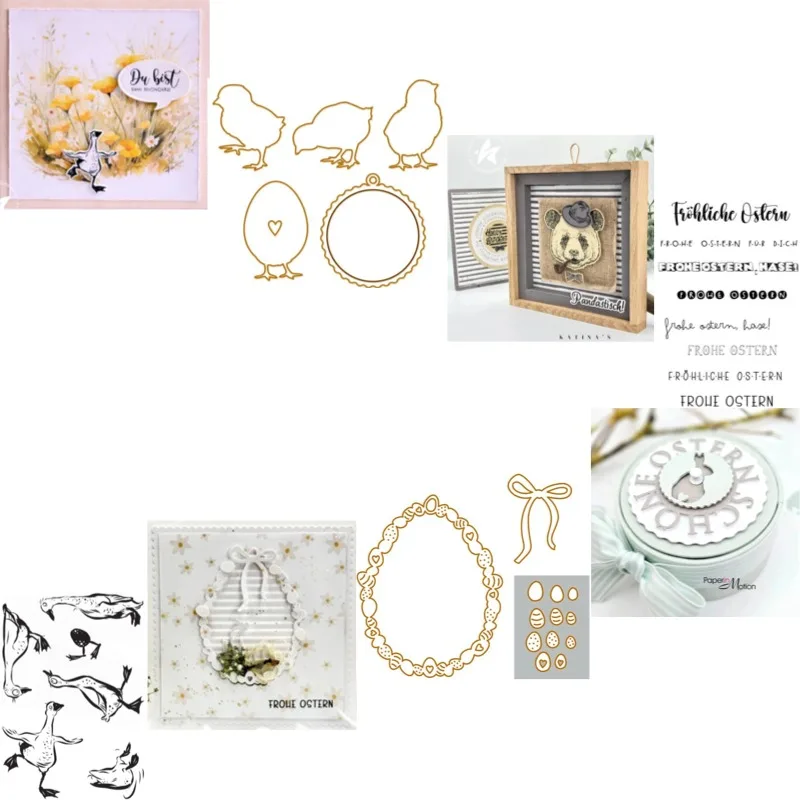 Новинка 2026: Металлическая вырубная форма и штампы для скрапбукинга, фоновые элементы, декор для рукоделия, трафарет для тиснения, дизайн «Яйца, цыплята и прицепы»
Новинка 2026: Металлическая вырубная форма и штампы для скрапбукинга, фоновые элементы, декор для рукоделия, трафарет для тиснения, дизайн «Яйца, цыплята и прицепы»