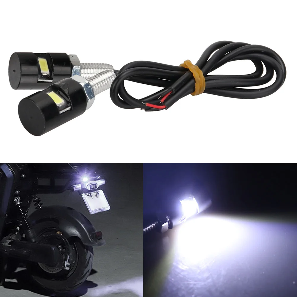 2pcs 5630 chip drl led Eagle eye motorcycle Signal light bulb License plate light Taillights Rear fog lights LED indicator light
2pcs 5630 chip drl led Eagle eye motorcycle Signal light bulb License plate light Taillights Rear fog lights LED indicator light