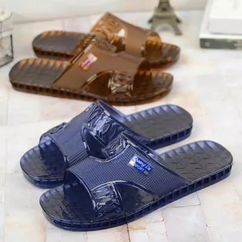Men's Anti-Odor Cow Tendon Slippers Home Bathroom Rubber Bottom Anti-Slip Plastic Slippers Wear-Resistant Indoor Outdoor Sandals
Men's Anti-Odor Cow Tendon Slippers Home Bathroom Rubber Bottom Anti-Slip Plastic Slippers Wear-Resistant Indoor Outdoor Sandals