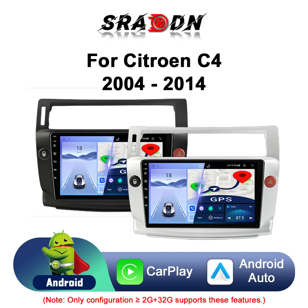 For Citroen C4 C-Triomphe C-Quatre 2004 - 2011 Android Car Radio Multimedia Player GPS Navigation QLED Touch Screen Auto Stereo
For Citroen C4 C-Triomphe C-Quatre 2004 - 2011 Android Car Radio Multimedia Player GPS Navigation QLED Touch Screen Auto Stereo