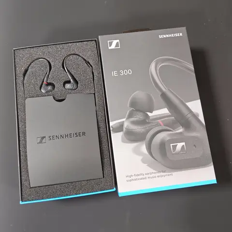 Original sennheiser ie300 Wired Headphones HIFI Headphones Running Sports Headphones In-Ear High Quality Headphones