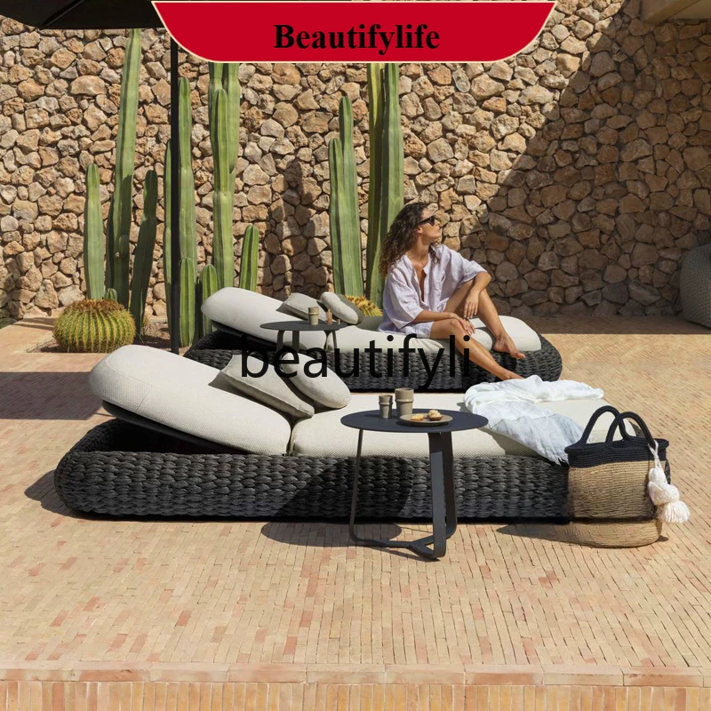 Chaise Lounge Garden Outdoor Bed Hotel Resort Beach Chair Cold Bed Waterproof Terrace Bed H
Chaise Lounge Garden Outdoor Bed Hotel Resort Beach Chair Cold Bed Waterproof Terrace Bed H