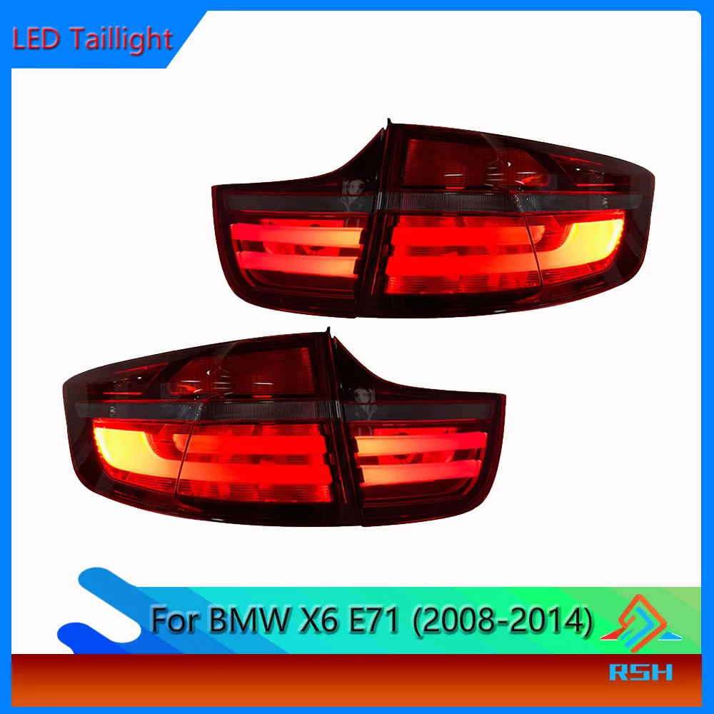 Car Taillights For BMW X6 E71 208-2014 New Upgraded LED Rear Lamp Assembly DRL Turn Signal Brake Reversing Fog Light Accessories
Car Taillights For BMW X6 E71 208-2014 New Upgraded LED Rear Lamp Assembly DRL Turn Signal Brake Reversing Fog Light Accessories