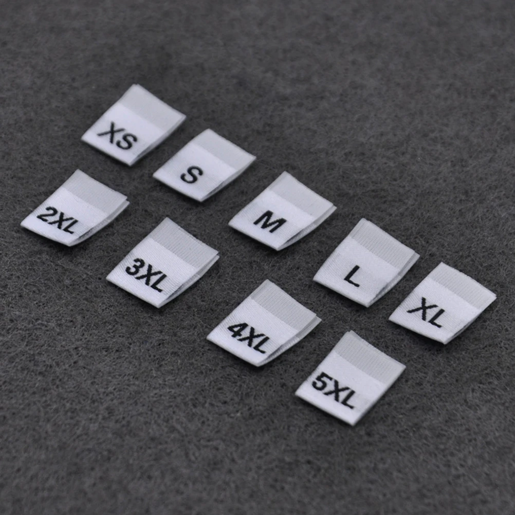 400 PCS Wardrobe Size Label Clothing Tags Sewing Container Clothes Dimensions for Laundry Room Labels White Garment Office
400 PCS Wardrobe Size Label Clothing Tags Sewing Container Clothes Dimensions for Laundry Room Labels White Garment Office