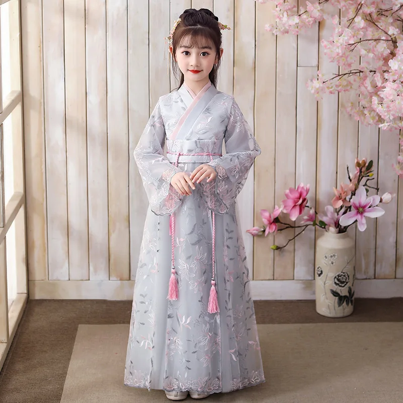 Детское Старинное платье Hanfu для девочек, детская одежда, летнее осеннее платье-юбка, китайское платье Hanfu для маленьких девочек
Детское Старинное платье Hanfu для девочек, детская одежда, летнее осеннее платье-юбка, китайское платье Hanfu для маленьких девочек