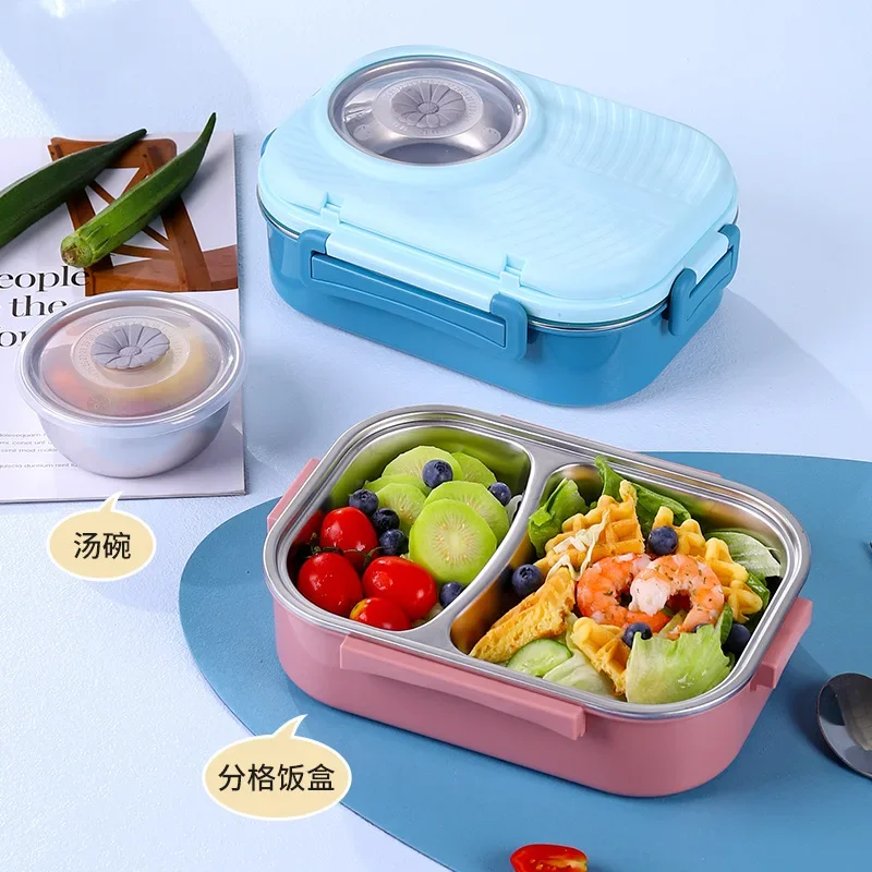 Kids Lunch Box 304 Stainless Steel with Bowl Separation for Kid Student Lunchbox Microwave Safe Fiambrera Infantil Loncheras
Kids Lunch Box 304 Stainless Steel with Bowl Separation for Kid Student Lunchbox Microwave Safe Fiambrera Infantil Loncheras