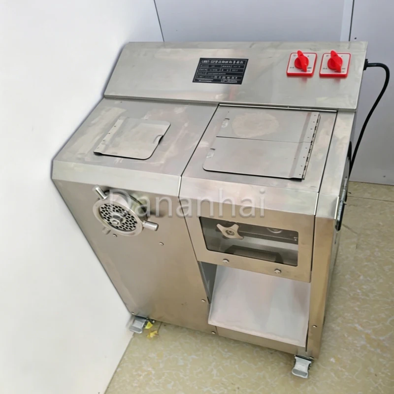 Electric Fully Automatic Commercial Meat Cutter Food Grade Sausage Maker And Meat Grinder Integrated Machine for Kitchen
Electric Fully Automatic Commercial Meat Cutter Food Grade Sausage Maker And Meat Grinder Integrated Machine for Kitchen