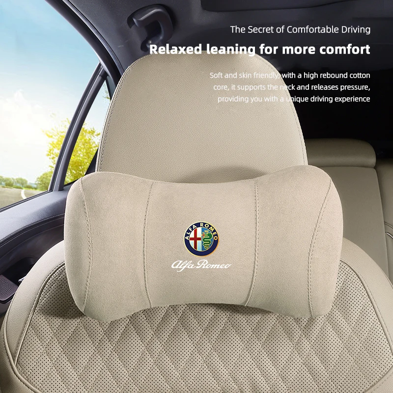 Car Neck Protection Pillow Headrest Memory Cotton Lumbar Support For Alfa Romeo 156 159 147 4C 8C 166 Giulia Giulietta Mito
Car Neck Protection Pillow Headrest Memory Cotton Lumbar Support For Alfa Romeo 156 159 147 4C 8C 166 Giulia Giulietta Mito
