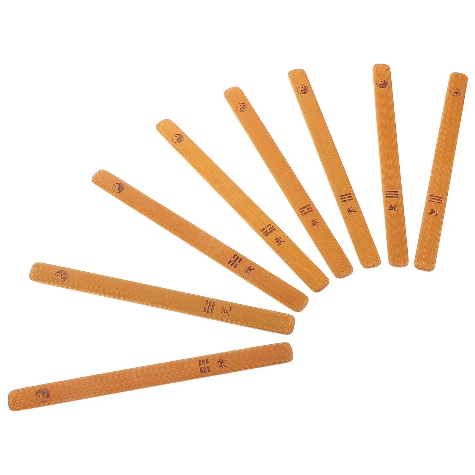 8 Pcs I Ching Divination Bamboo Sticks Fortune Telling Chinese Culture Prediction Tools Elegant Craftsmanship Spiritual Guidance
8 Pcs I Ching Divination Bamboo Sticks Fortune Telling Chinese Culture Prediction Tools Elegant Craftsmanship Spiritual Guidance