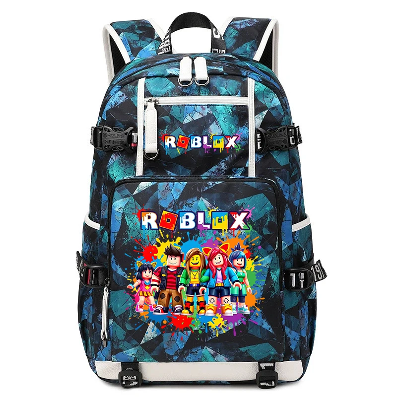 Large Capacity Roblox School Backpack with Game Print Teen Boy Girl Bookbag Kids Lightweight Shoulder Bag
Large Capacity Roblox School Backpack with Game Print Teen Boy Girl Bookbag Kids Lightweight Shoulder Bag