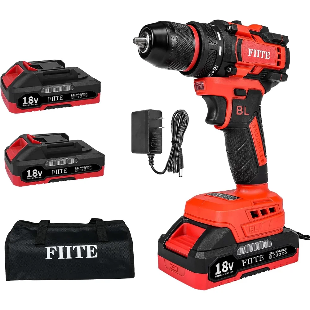 Lithium lon Cordless 21V Power Drill Kit Keyless Chuck Electric Drill for Drilling and Tightening/Loosening Screws
Lithium lon Cordless 21V Power Drill Kit Keyless Chuck Electric Drill for Drilling and Tightening/Loosening Screws