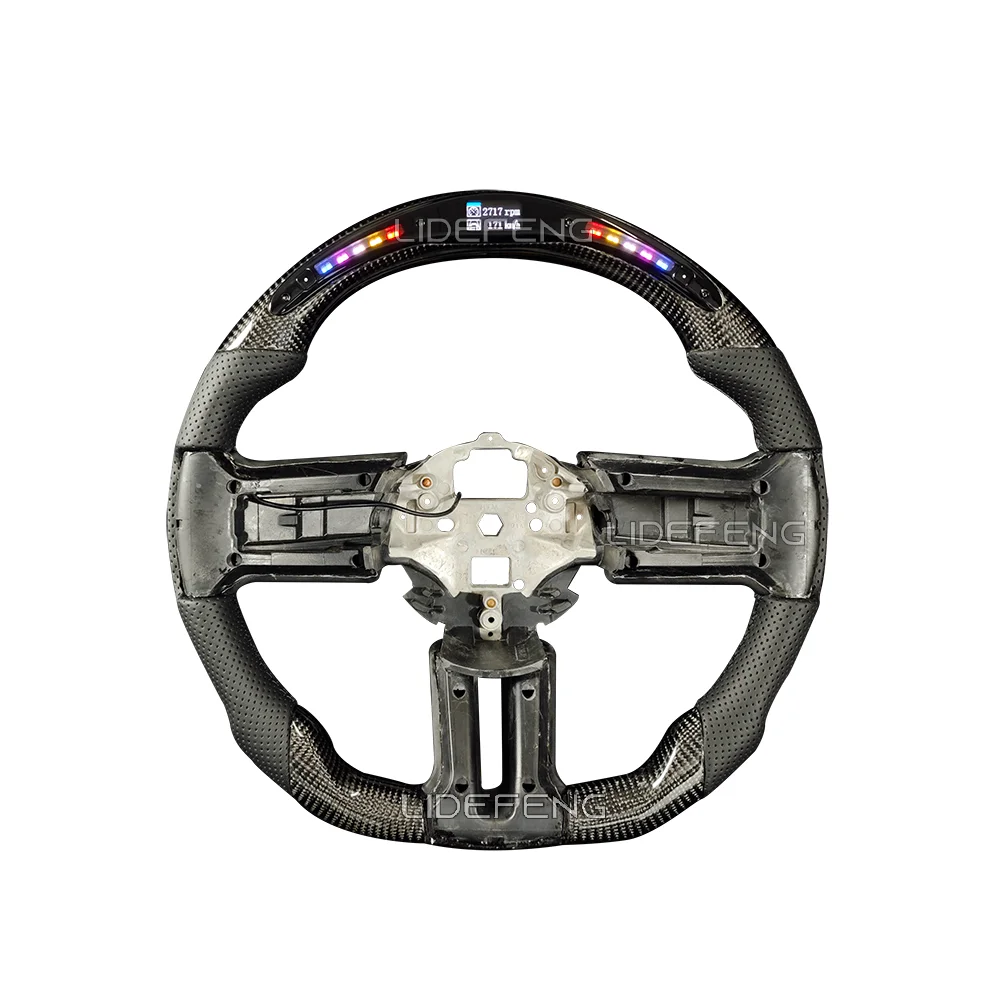 OEM Customized Led Rpm Sport Carbon Fiber Steering Wheel for Ford Mustang 2012-2014 Mustang Gt Shelby
OEM Customized Led Rpm Sport Carbon Fiber Steering Wheel for Ford Mustang 2012-2014 Mustang Gt Shelby