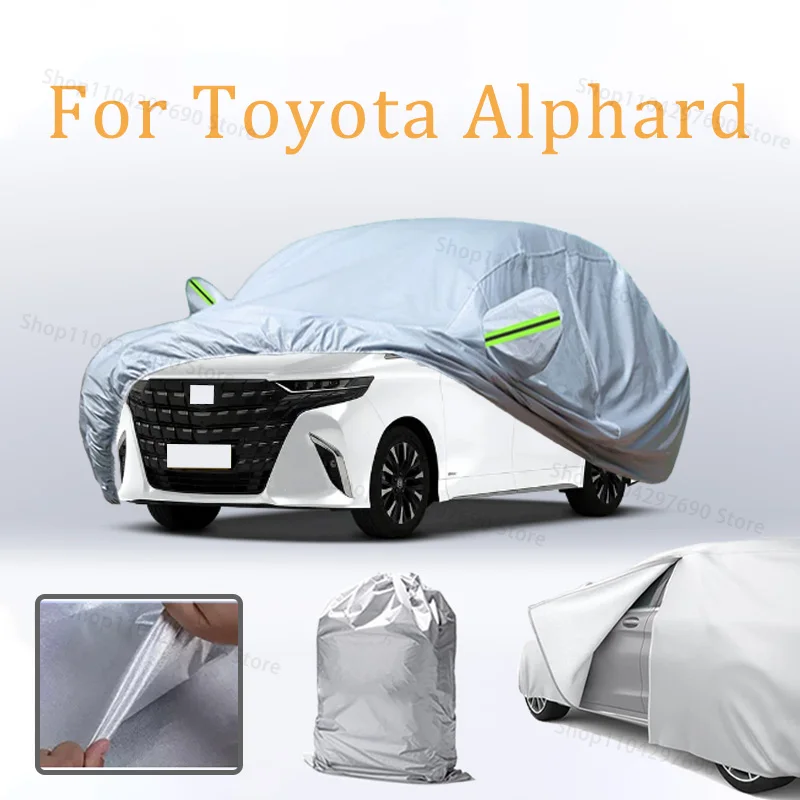 Автомобильный чехол для Toyota Alphard, дверная молния, полный внешний черный, серебристый, автомобильный чехол, солнцезащитный козырек, пылезащитный, водонепроницаемый, светоотражающие полосы
Автомобильный чехол для Toyota Alphard, дверная молния, полный внешний черный, серебристый, автомобильный чехол, солнцезащитный козырек, пылезащитный, водонепроницаемый, светоотражающие полосы