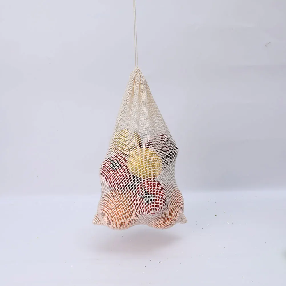 3Pcs Cotton Mesh Bags Reusable Washable Grocery Vegetable Fruit Storage Pouch EcoFriendly Biodegradable Kitchen Use Strong
3Pcs Cotton Mesh Bags Reusable Washable Grocery Vegetable Fruit Storage Pouch EcoFriendly Biodegradable Kitchen Use Strong
