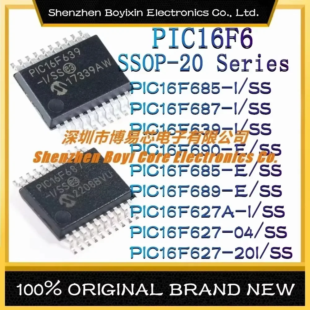 PIC16F685-I/SS PIC16F687 PIC16F639 PIC16F690-E/SS PIC16F685 PIC16F689 PIC16F627A 627-04 627-20I/SS Evaluation board
PIC16F685-I/SS PIC16F687 PIC16F639 PIC16F690-E/SS PIC16F685 PIC16F689 PIC16F627A 627-04 627-20I/SS Evaluation board