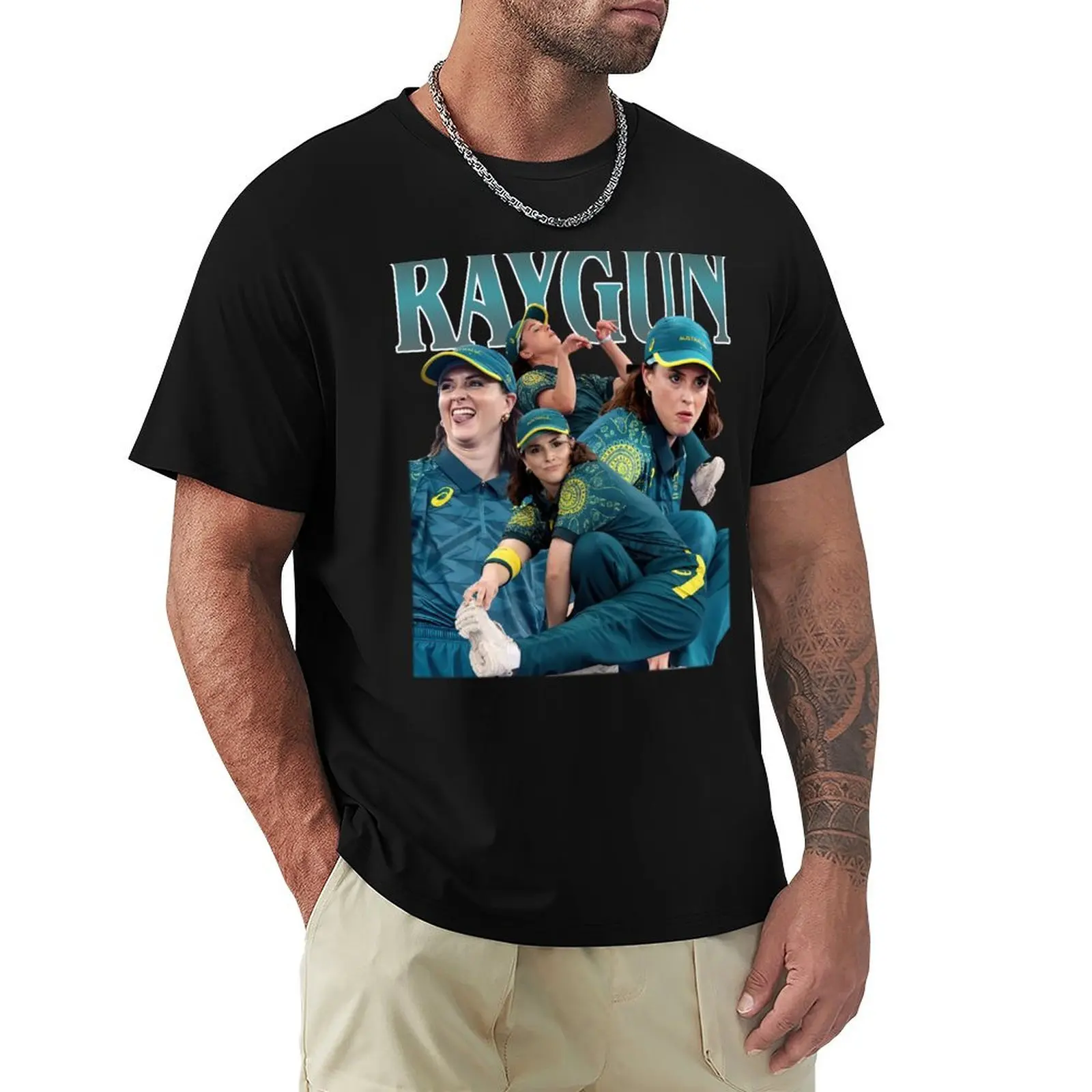 Raygun Retro Vintage T-Shirt Fashion Print Casual Short Sleeve
Raygun Retro Vintage T-Shirt Fashion Print Casual Short Sleeve