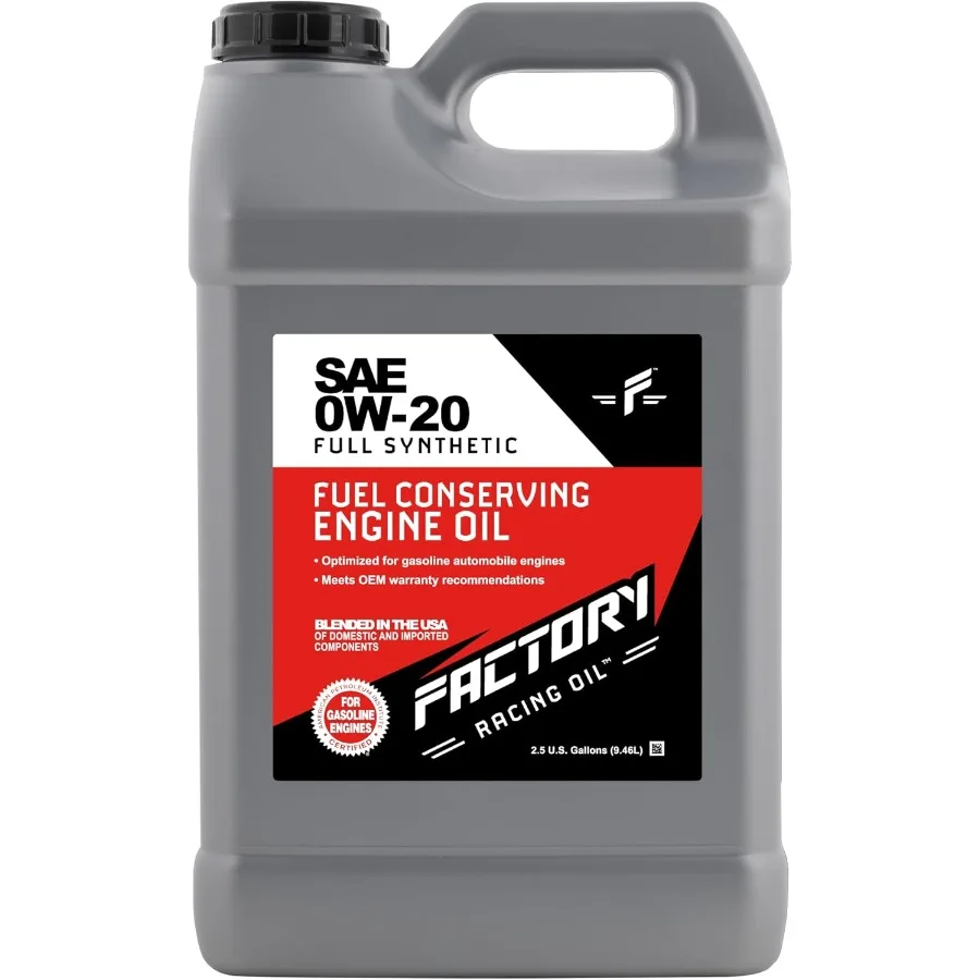 Заводское гоночное масло SAE 0W20 Полностью синтетическое моторное масло API SP GF-6A для высокопроизводительных транспортных средств 2,5 галлона Идеально подходит для экстремального применения
Заводское гоночное масло SAE 0W20 Полностью синтетическое моторное масло API SP GF-6A для высокопроизводительных транспортных средств 2,5 галлона Идеально подходит для экстремального применения