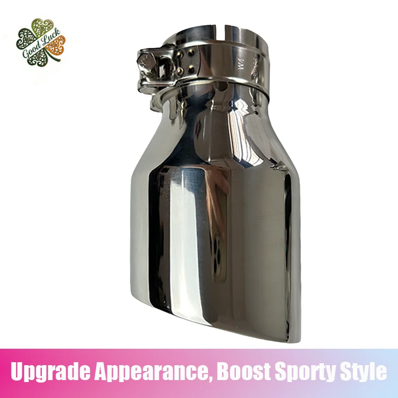 1pc NO logo double-layer stainless steel car exhaust pipe tail throat tail mouth polished bright color car decoration
1pc NO logo double-layer stainless steel car exhaust pipe tail throat tail mouth polished bright color car decoration