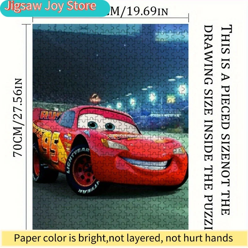 Cars Puzzle with Vibrant Cartoon Characters, Adult Brain Teaser, Family Fun, DIY Home Decor Gift
Cars Puzzle with Vibrant Cartoon Characters, Adult Brain Teaser, Family Fun, DIY Home Decor Gift