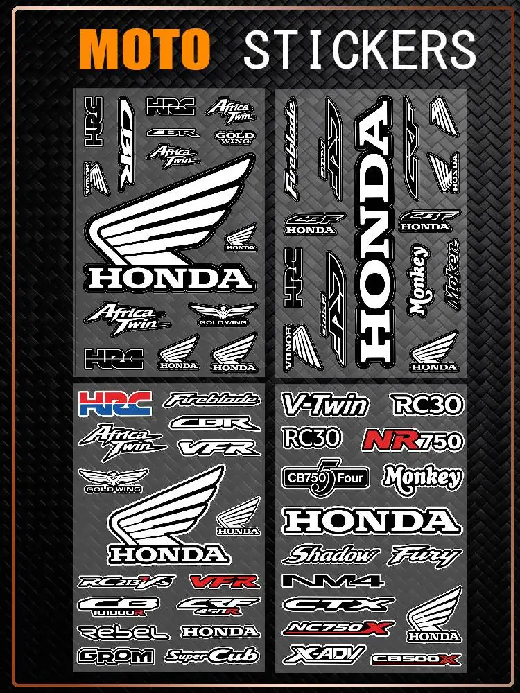 FOR HONDA RACING Universal Waterproof Reflective Decorative Decals Scratch Hide For Car Motorcycle Helmet Water Cup Fridge
FOR HONDA RACING Universal Waterproof Reflective Decorative Decals Scratch Hide For Car Motorcycle Helmet Water Cup Fridge