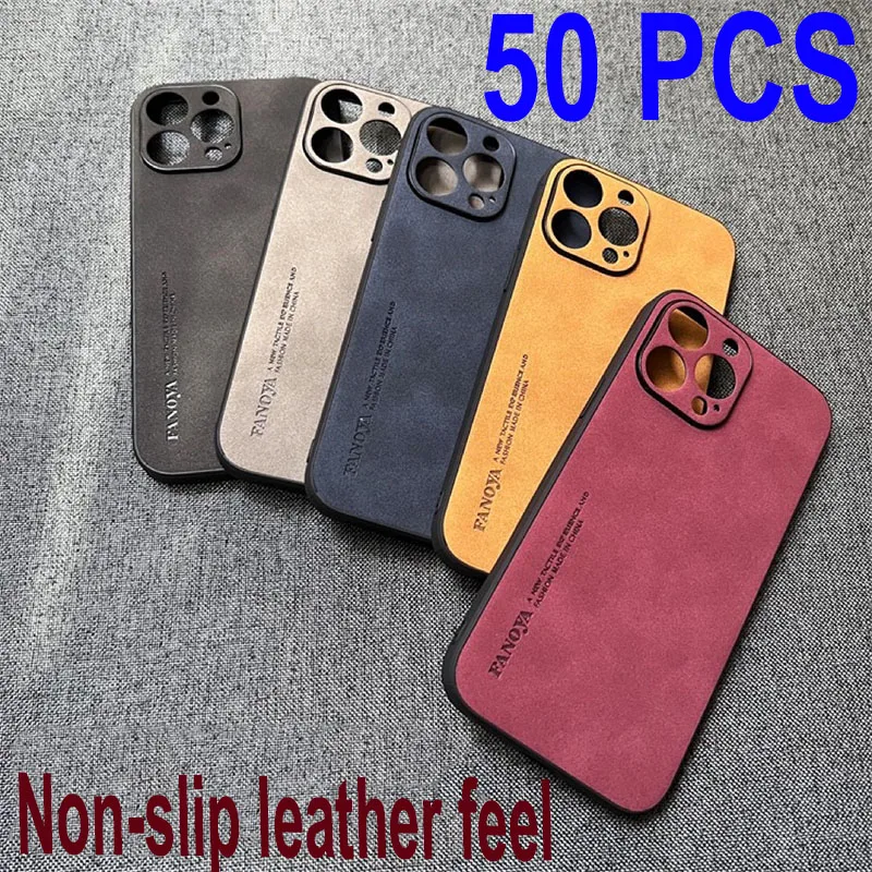 50PCS Lambskin phone case iPhone 15 14 13 12 11 Pro Max Leather soft case fits 15 14 7 8 PLu X XS XR Max luxury protective case
50PCS Lambskin phone case iPhone 15 14 13 12 11 Pro Max Leather soft case fits 15 14 7 8 PLu X XS XR Max luxury protective case